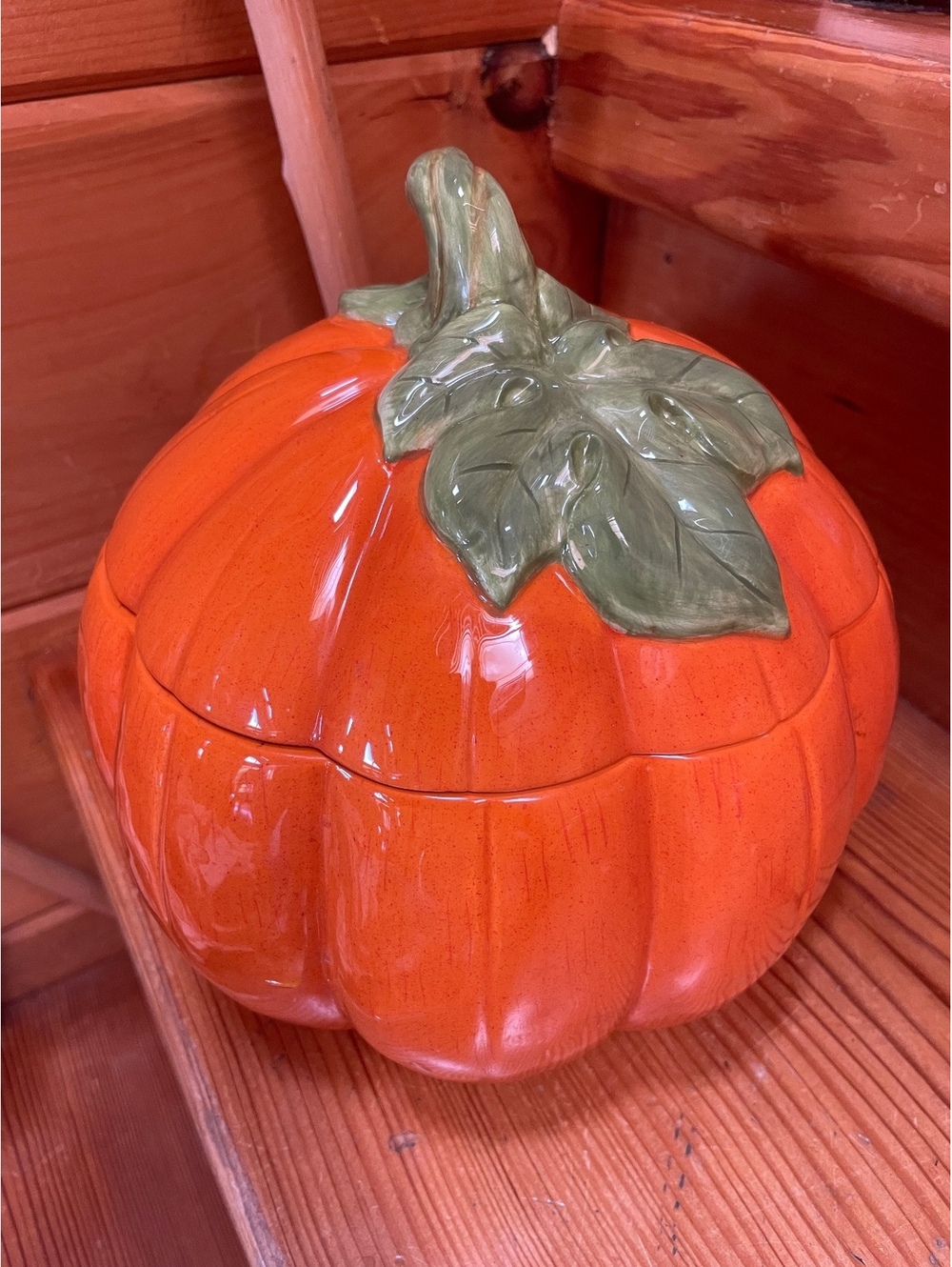 Ceramic Pumpkin Candle - Harry Slatkin
